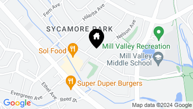 Map of 275 Sycamore Avenue, Mill Valley CA, 94941