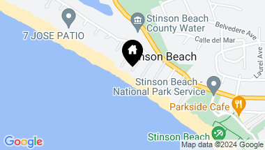 Map of 98 Calle Del Ribera, Stinson Beach CA, 94970