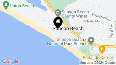 Map of 45 Calle Del Ribera, Stinson Beach CA, 94970