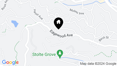 Map of 230 Edgewood Ave, Mill Valley CA, 94941