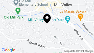Map of 1 Heuters Ln, Mill Valley CA, 94941