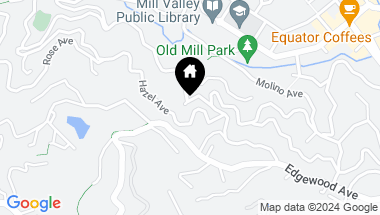 Map of 300 Marion Ave, Mill Valley CA, 94941