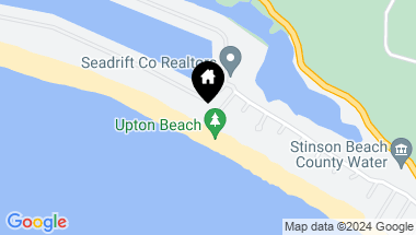 Map of 106 Seadrift Rd, Stinson Beach CA, 94970