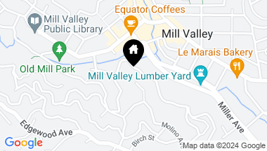 Map of 17 Heuters Lane, Mill Valley CA, 94941