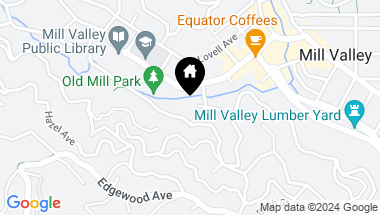 Map of 7 Ethel Ct, Mill Valley CA, 94941
