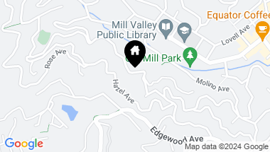 Map of 250 Marion Ave, Mill Valley CA, 94941