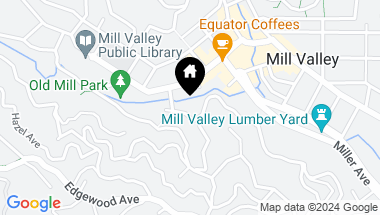 Map of 39 Ethel Ave, Mill Valley CA, 94941