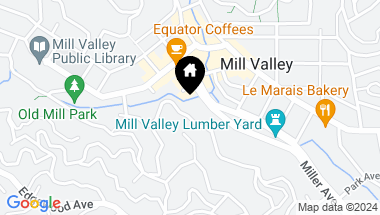 Map of 42 Miller Ave, Mill Valley CA, 94941
