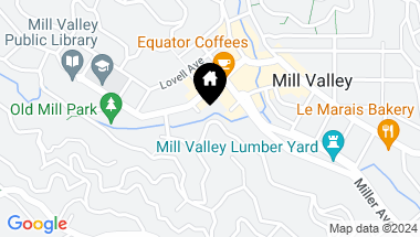 Map of 95 Ethel Ave, Mill Valley CA, 94941