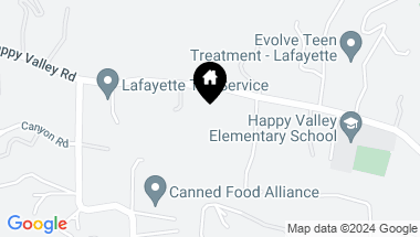 Map of 3941 Happy Valley Rd, Lafayette CA, 94549