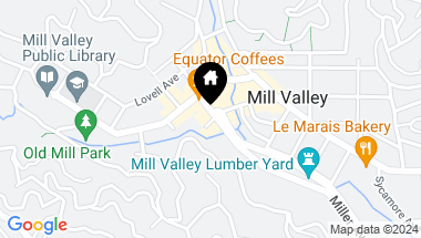 Map of 32 Miller Avenue # A, Mill Valley CA, 94941