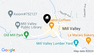 Map of 41 Lovell Ave, Mill Valley CA, 94941