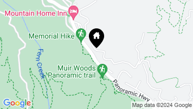 Map of 736 Panoramic Hwy #A, Mill Valley CA, 94941