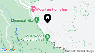 Map of 1020 Edgewood Ave, Mill Valley CA, 94941