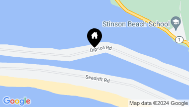 Map of 117 Dipsea Rd, Stinson Beach CA, 94970