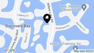 Map of 5521 Starboard Ct, Discovery Bay CA, 94505