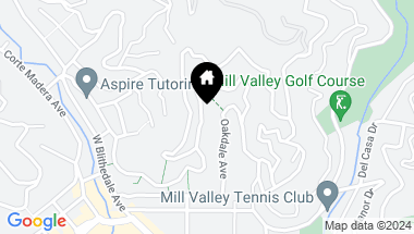 Map of 169 Bolsa Ave, Mill Valley CA, 94941