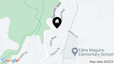 Map of 17 Eton Way, Mill Valley CA, 94941