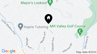 Map of 103 Bolsa Avenue, Mill Valley CA, 94941