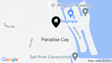 Map of 4664 Paradise Dr, Tiburon CA, 94920