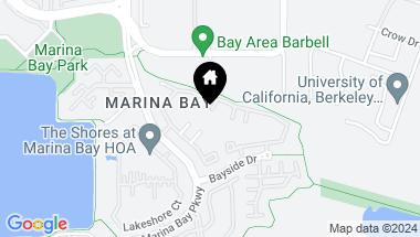 Map of 76 Marina Lakes Drive, Richmond CA, 94804