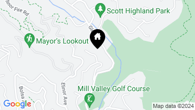 Map of 2 Bay Tree Ln, Mill Valley CA, 94941