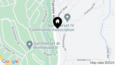Map of 725 Stewart Way, Brentwood CA, 94513