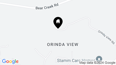 Map of 47 Orinda View Road, Orinda CA, 94563