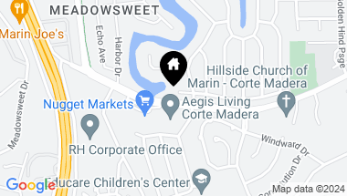 Map of 1 Spindrift Psge, Corte Madera CA, 94925