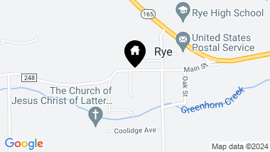 Map of 2118 Main St, Rye CO, 81069