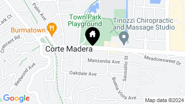 Map of 417 Tamalpais Drive, Corte Madera CA, 94925