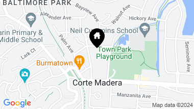 Map of 47 Redwood Ave #19, Corte Madera CA, 94925