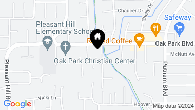 Map of 281 Oak Park Ln, Pleasant Hill CA, 94523