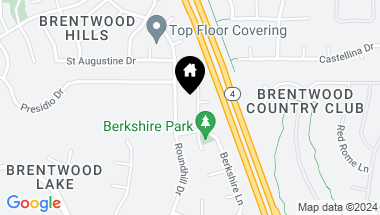 Map of 879 Inverness Lane, Brentwood CA, 94513