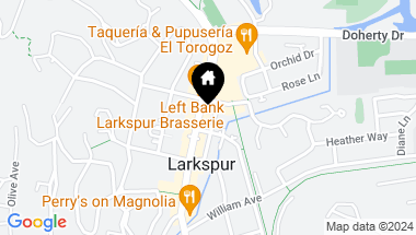 Map of 472 Magnolia Ave, Larkspur CA, 94939