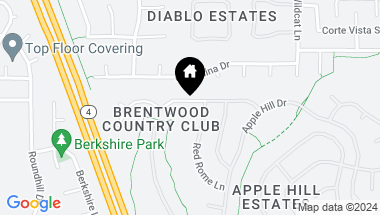 Map of 2186 Newton Dr, Brentwood CA, 94513