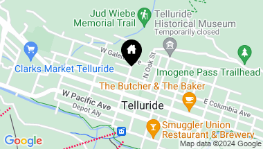 Map of 200 N Aspen Street, Telluride Colorado, 81435