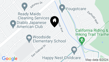 Map of 3400 Joshua Woods Pl, Concord CA, 94518