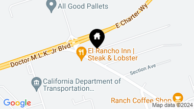 Map of 1506 S Mariposa Road, Stockton CA, 95205