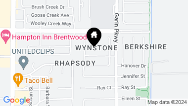 Map of 351 Bloomington Ln, Brentwood CA, 94513