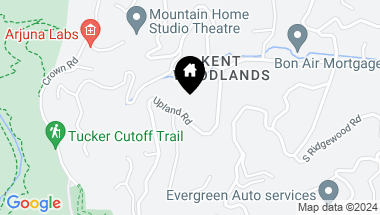 Map of 88 Upland Road, Kentfield CA, 94904