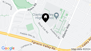Map of 5110 Academy Rd, Concord CA, 94521