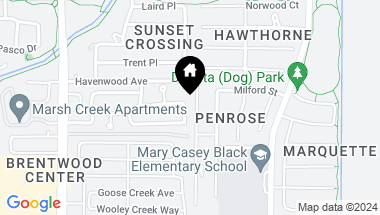 Map of 288 Grovewood Loop, Brentwood CA, 94513