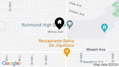 Map of 2226 Wilcox Avenue, San Pablo CA, 94806
