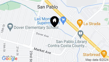 Map of 1964 Van Ness St, San Pablo CA, 94806