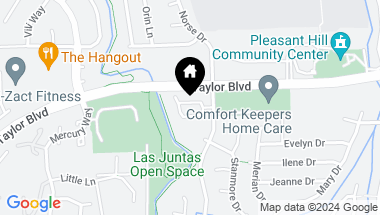 Map of 120 Haven Circle, Pleasant Hill CA, 94523