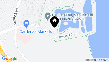 Map of 55 Dowitcher Way, San Rafael CA, 94901