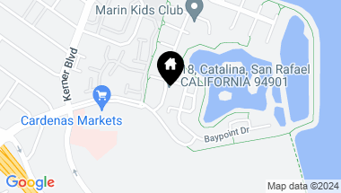 Map of 312 Catalina Blvd, San Rafael CA, 94901