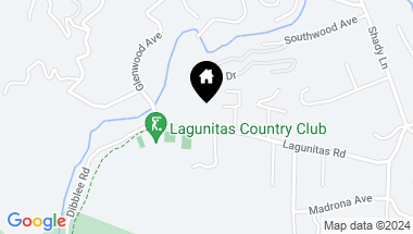 Map of 196 Lagunitas Rd, Ross CA, 94957