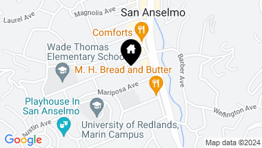 Map of 35 Ross Ave #6, San Anselmo CA, 94960